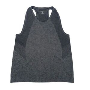 Banana Republic Womens Round Neck‎ Racerback Cut Tank Top Heather Gray Size XXL